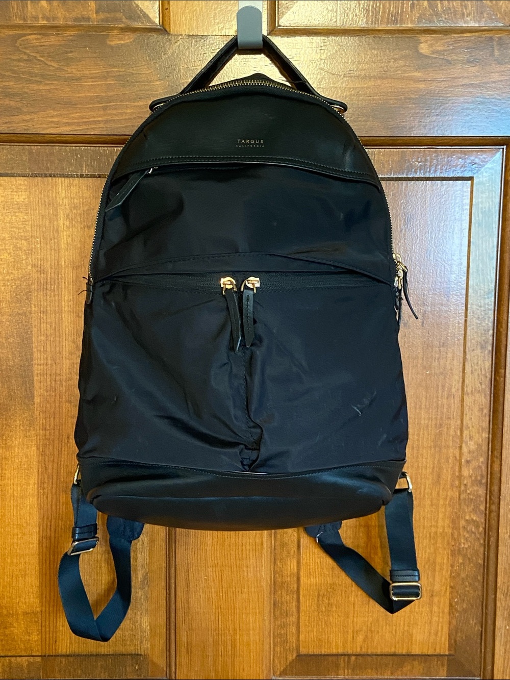 Targus Newport laptop backpack water repellent nylon Travel work school